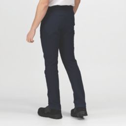 Regatta Prolite Stretch Work Trousers Navy 36" W 29" L