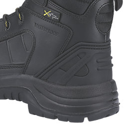 Amblers AS350C Metal Free   Safety Boots Black Size 10