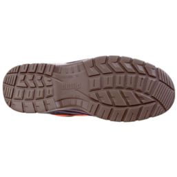 Puma Omni Flash Low Size 8  Orange   Steel Toe Cap Safety Trainers