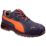 Puma Omni Flash Low Size 8  Orange   Steel Toe Cap Safety Trainers