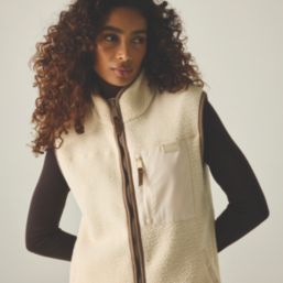 Regatta Frankie Womens Bodywarmer Light Vanilla / Mocha  Size 10