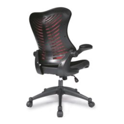 Nautilus Designs Mercury 2 Medium Back Executive Chair Red