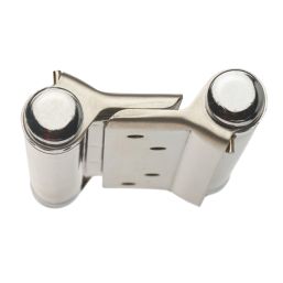 Smith & Locke Satin Nickel  Spring Hinge 150mm x 153mm