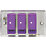 Knightsbridge  3-Gang 2-Way LED Dimmer Switch  Polished Chrome