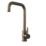 ETAL Vito Square Neck Single Lever Mono Mixer KitchenTap Antique Brass