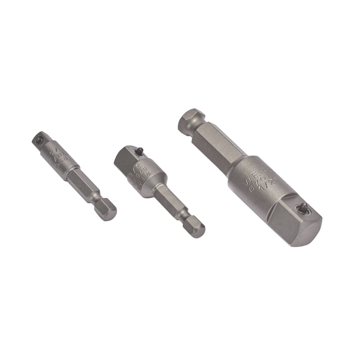 Wera Square Socket Drive Adaptor 870/4/7 Set A SB 3 Pcs (747XX)