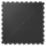 Garage Floor Tile Company X-Joint Interlocking Floor Tiles Black 5mm 4 Pack