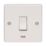 Crabtree Capital 20A 1-Gang DP Hob Switch White