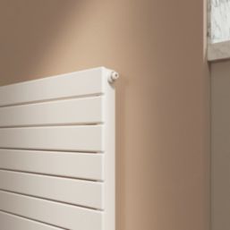 Flomasta  578mm x 1400mm 2910BTU White Horizontal Designer Radiator