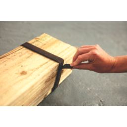 Velcro Brand  Black Self-Gripping Ties 5m x 30mm