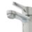 Highlife Bathrooms Etive Chrome 107.5mm Cloakroom Lever Mono Basin Mixer Tap  With Clicker Waste