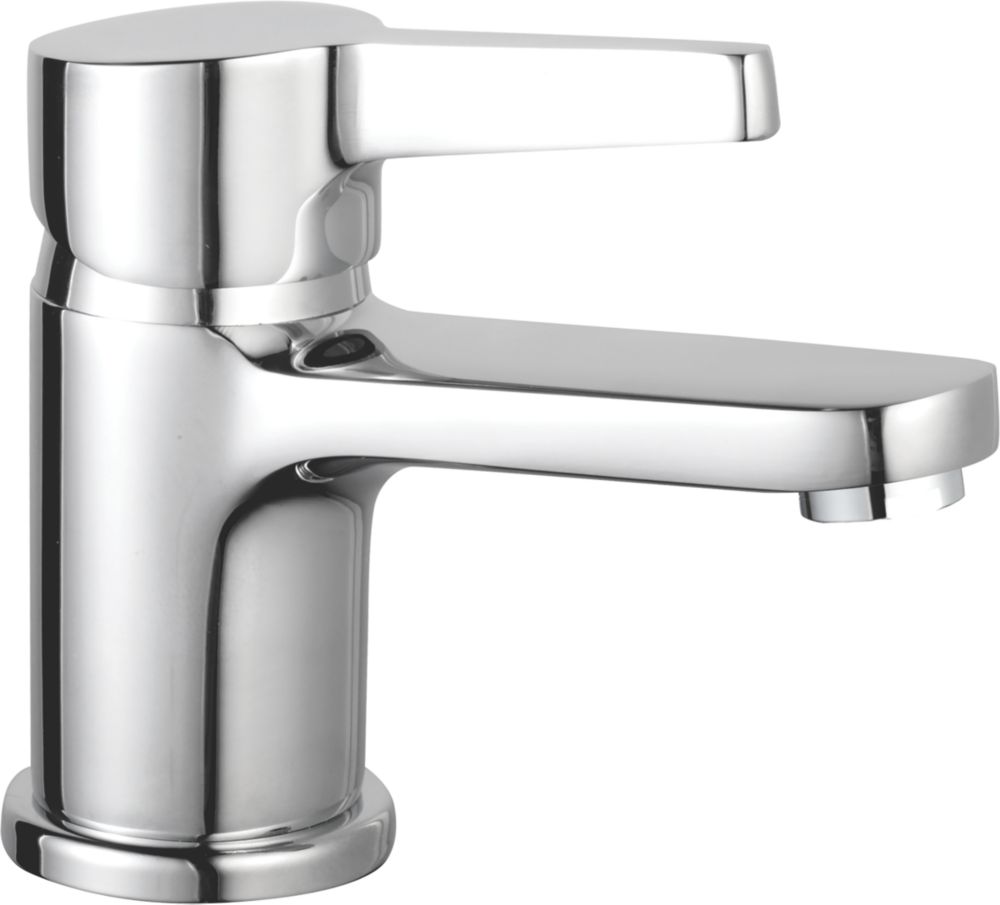 Hero Chrome Mono Single Lever Basin Sink Mixer Tap & Waste - 6