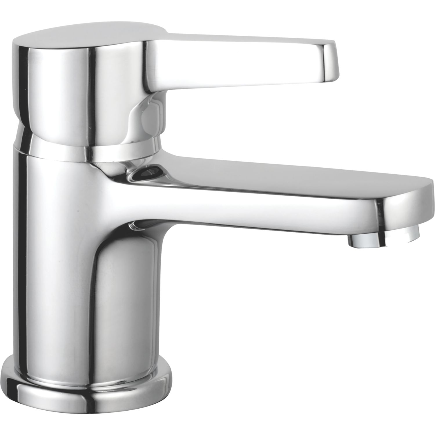 Highlife Bathrooms Etive Chrome 107.5mm Cloakroom Lever Mono Basin Mixer Tap With Clicker Waste (748HL)