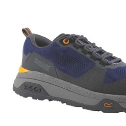 Regatta Crossfort S1 Trainer Size 8  Twilight Blue/Gun Metal Waterproof  Safety Boots