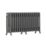 Arroll Edwardian 450mm x 906mm 2808BTU Anthracite Horizontal Designer Radiator