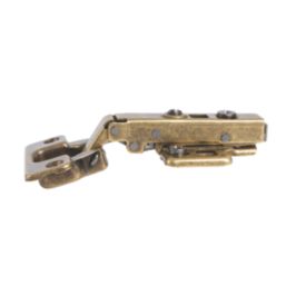 Eclipse 3D Adjustable Soft Close Steel 105° Full Overlay Antique Bronze Cabinet Hinge 62mm 2 Pack