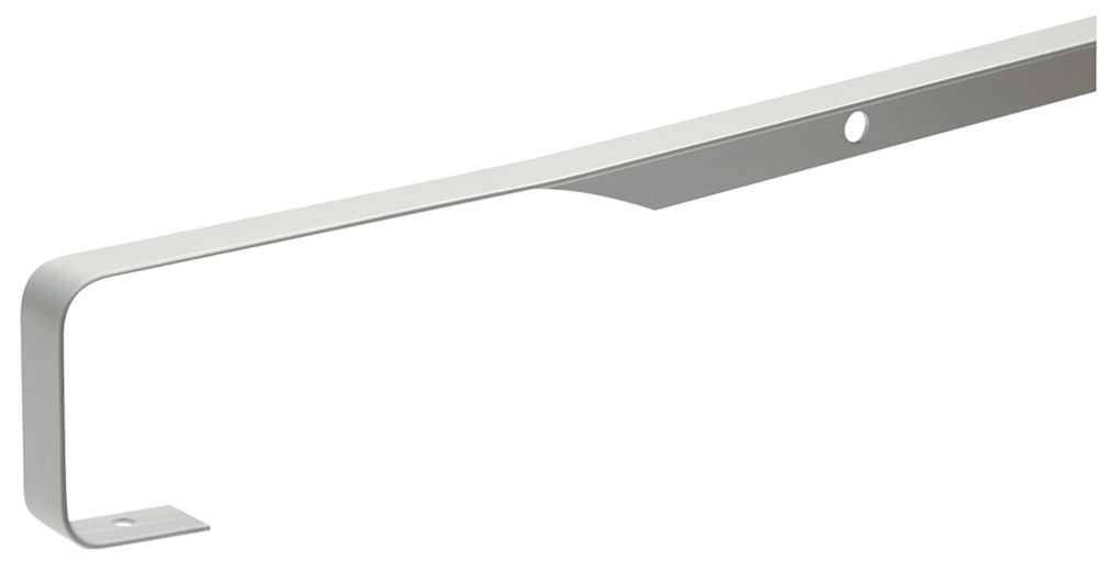 Unika Butt Joint Brushed Silver 630mm x 30mm