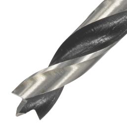 Titan  Hex Shank Double-Flute Brad Point Wood Drill Bit 8mm x 117mm