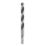 Titan  Hex Shank Double-Flute Brad Point Wood Drill Bit 8mm x 117mm
