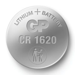 GP Batteries CR1620 3V Coin Cell Lithium Battery