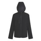 Regatta Navigate  2-Layer Hooded Jacket Black/Seal Grey 2X Large 47" Chest