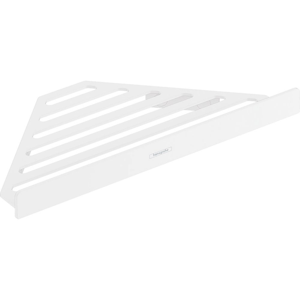 Hansgrohe AddStoris 1-Tier Corner Basket Matt White