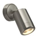 Saxby Odyssey Outdoor Wall Light Brushed Stainless Steel