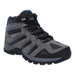Hi Tec Torca Mid Size 12 Grey Waterproof Non Safety Work Boots Screwfix