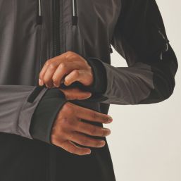 Regatta 4 Tex Water-Resistant Jacket Slate grey/black Medium Size 40" Chest