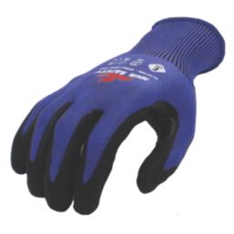 MCR Safety Graphene Fibre CT1071NM Cut-Resistant Gloves Blue/Black X Large