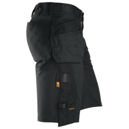 Snickers 6151 Stretch Work Shorts Black 31" W