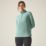 Regatta Sweethart Half Zip Womens Fleece Ivy Moss Size 12