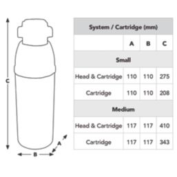 Spectrum Boiler Tap Medium Filter Cartridge