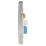 Schneider Electric Lisse Deco 1-Gang Slave Polished Chrome with White Inserts