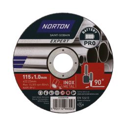 Norton A 60 T T41 Steel Cutting Disc 115mm (4.5") x 22.23mm