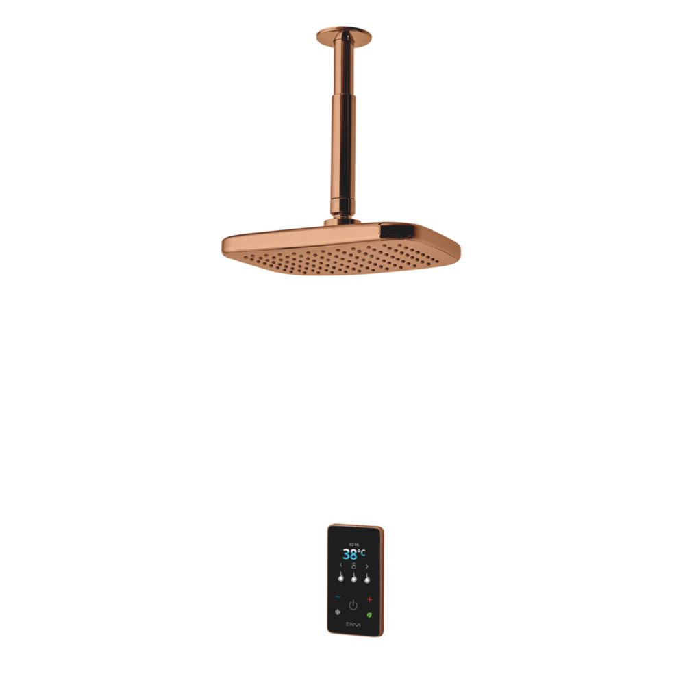 Triton Envi Fixed Head Copper 10.5kW Thermostatic Electric Shower