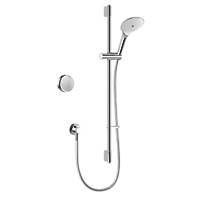 Mira Activate HP/Combi Rear-Fed Single Outlet Chrome Thermostatic Digital Mixer Shower