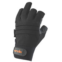 Scruffs Trade Precision Work Gloves Black/Grey Large