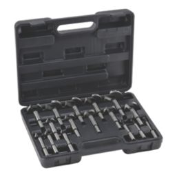 Titan Square Shank Forstner Wood Drill Bits 16 Piece Set Screwfix