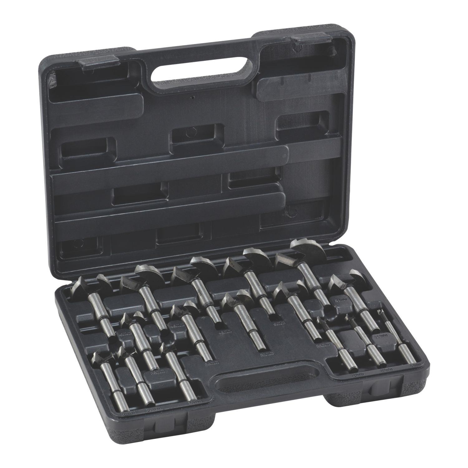 Titan Straight Shank Forstner Wood Drill Bits 16 Piece Set (749PT)