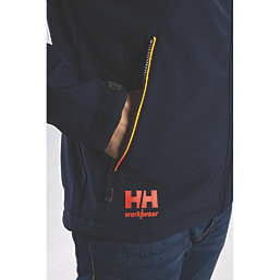 Helly Hansen Chelsea Evolution Hooded Softshell Jacket Navy Medium 39" Chest