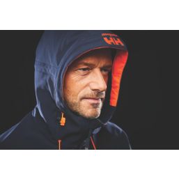 Helly Hansen Chelsea Evolution Hooded  Softshell Jacket Navy Medium 39" Chest