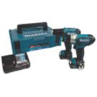 Refurb Makita CLX224AJ 12V 2 x 2.0Ah Li-Ion CXT  Cordless Drill & Impact Driver Twin Kit