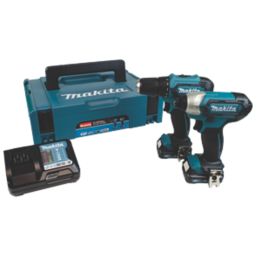 Refurb Makita CLX224AJ 12V 2 x 2.0Ah Li-Ion CXT  Cordless Drill & Impact Driver Twin Kit