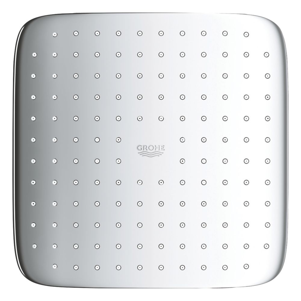 GoodHome Cavally 3-spray pattern White Chrome effect Shower head - 6