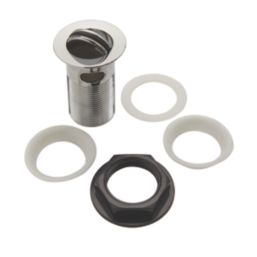 Highlife Bathrooms Slotted Pop Up Swivel Basin Waste Chrome 60mm