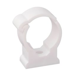 KM  15mm Snaplid Clips White 100 Pack