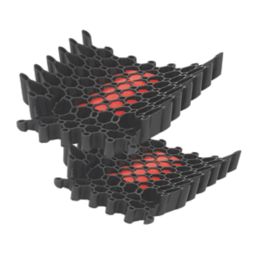 McAlpine Kneepads KP-P Safety Slide-In Protective Knee Pads Black