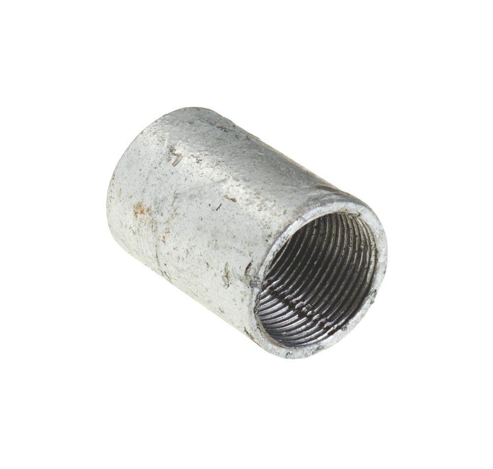Deta Conduit Coupler 25mm Silver 10 Pack