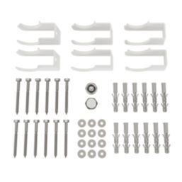 Azur 600mm x 1460mm 6351BTU White Horizontal 3 Column Radiator